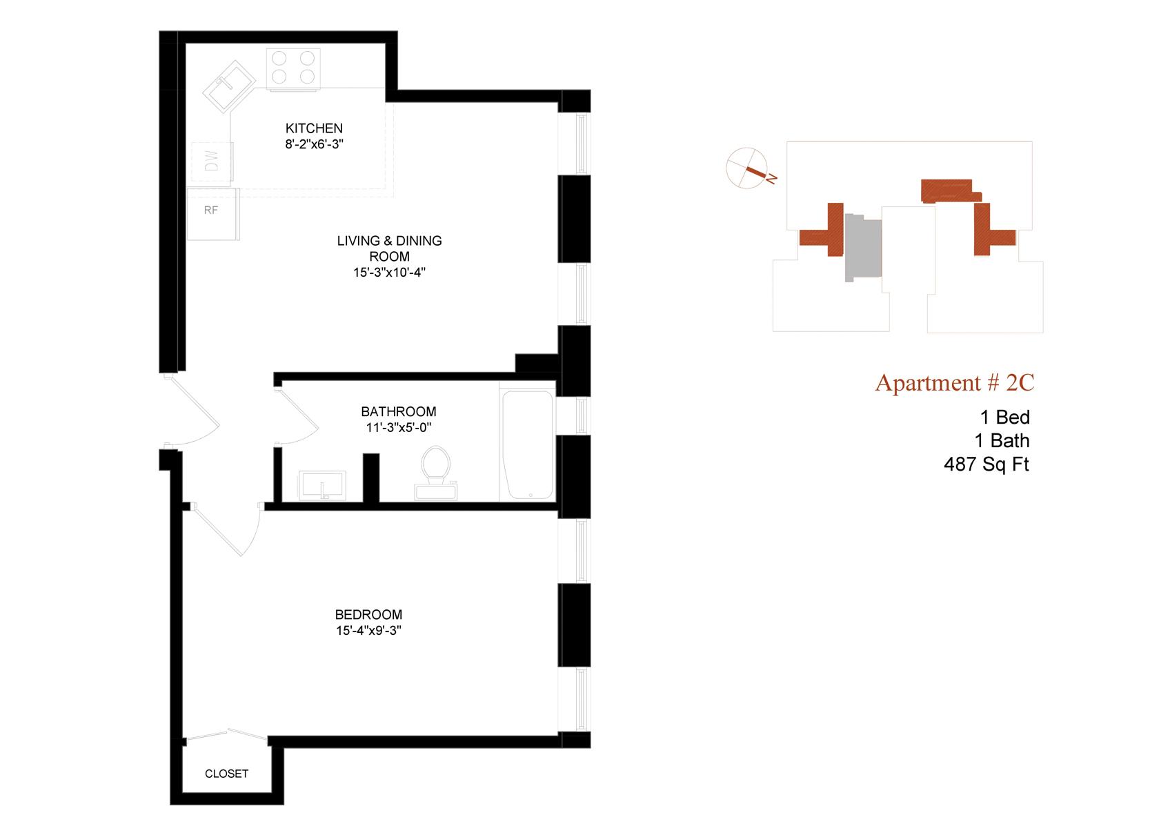 78-86 Thayer Street, Unit 2C Manhattan, NY 10040 - Photo 5 of 5