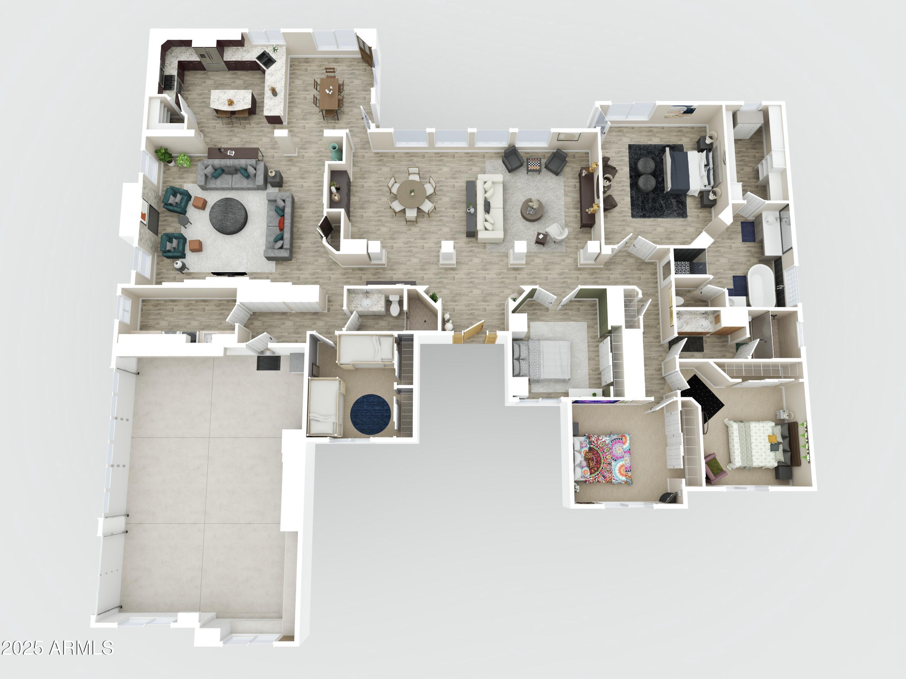 4055 North Recker Road, Unit 82 Mesa, AZ 85215 - Photo 61 of 62 3-D floorplan