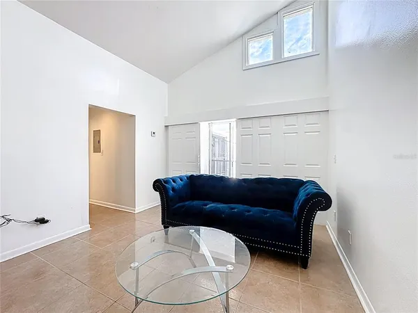 a living room with a couch