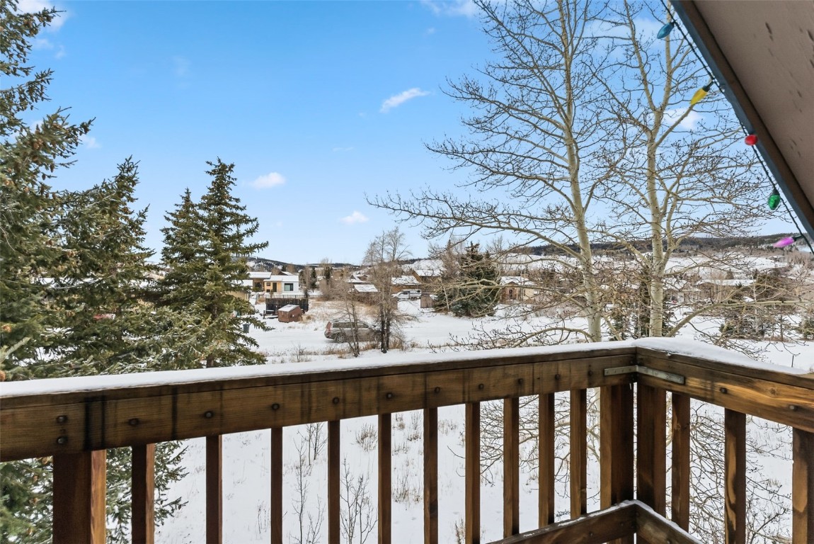 460 Clayton Road Silverthorne, CO 80498 - Photo 36 of 50 a city view from a balcony