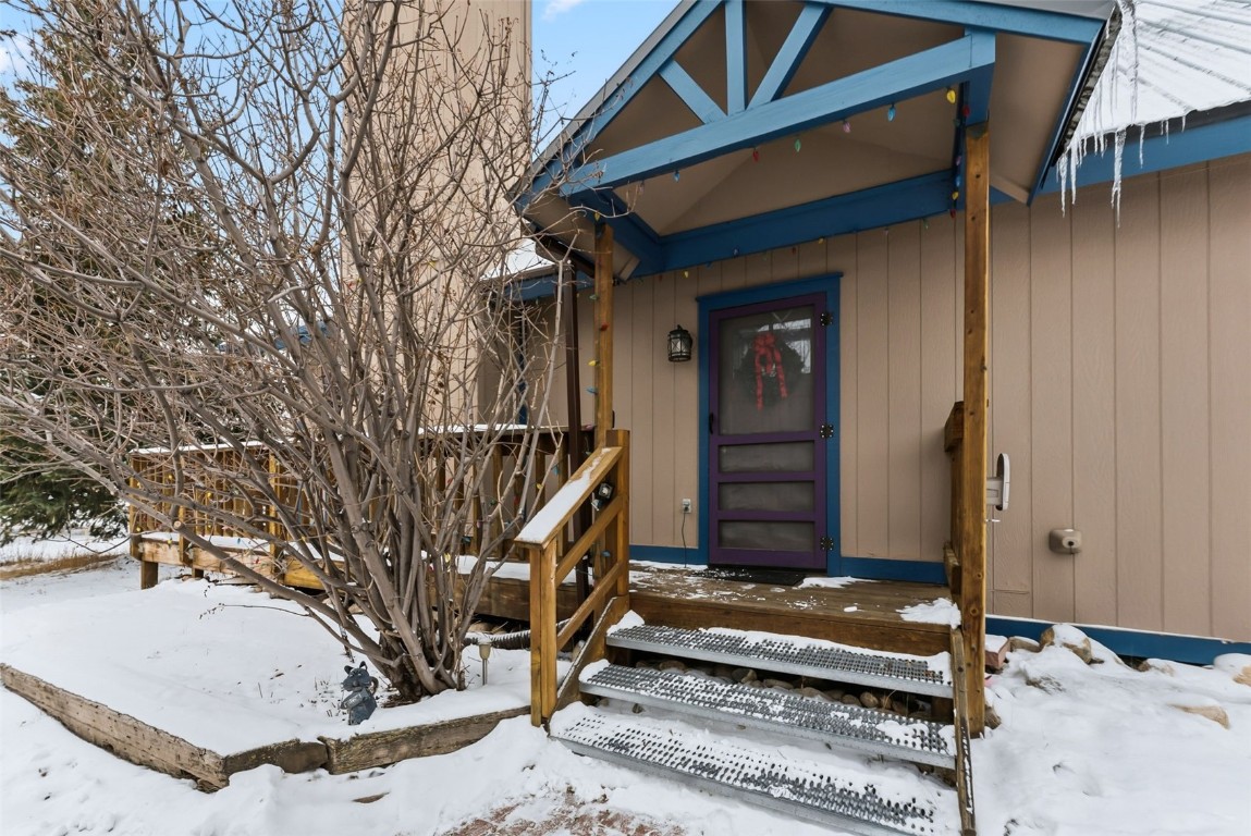 460 Clayton Road Silverthorne, CO 80498 - Photo 5 of 50 a view of house with a outdoor space