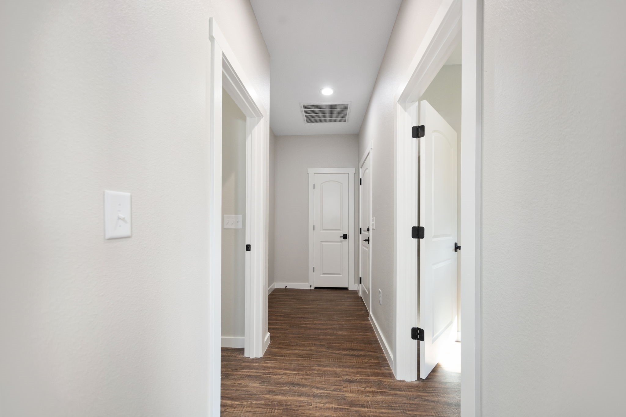 1575 Fm 844 Huntington, TX 75949 - Photo 19 of 40 a view of a hallway with wooden floor and staircase
