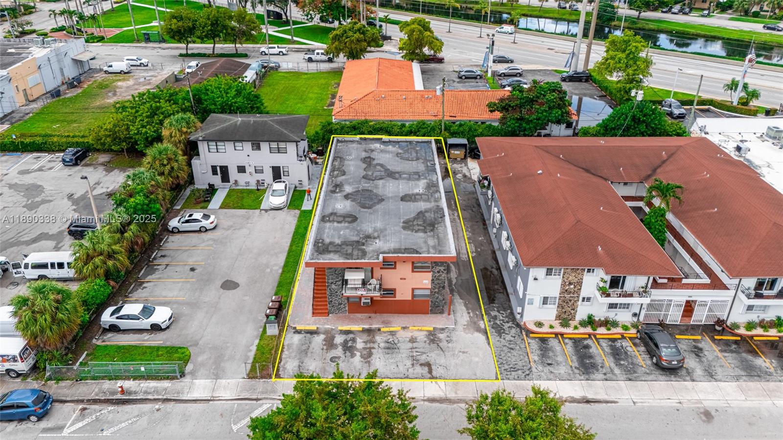40 West 4th Street, Unit 2 Hialeah, FL 33010 - Photo 4 of 44 an aerial view of multiple houses with yard