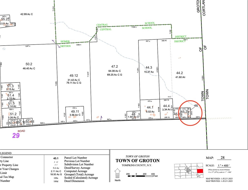 596 Davis Road Cortland, NY 13045 - Photo 3 of 8 2 lots circles