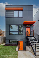 a front view of house with yard