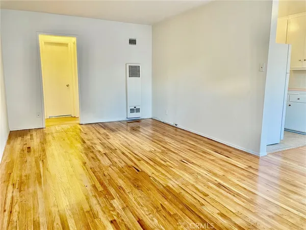 a view of a kitchen with a sink