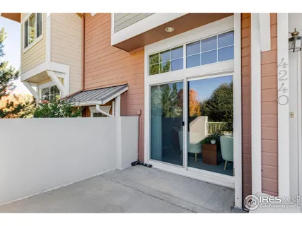 a house view with a outdoor space