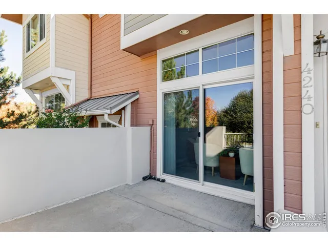 a house view with a outdoor space