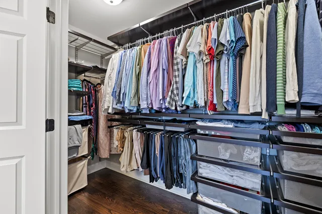 wooden floor in an empty room