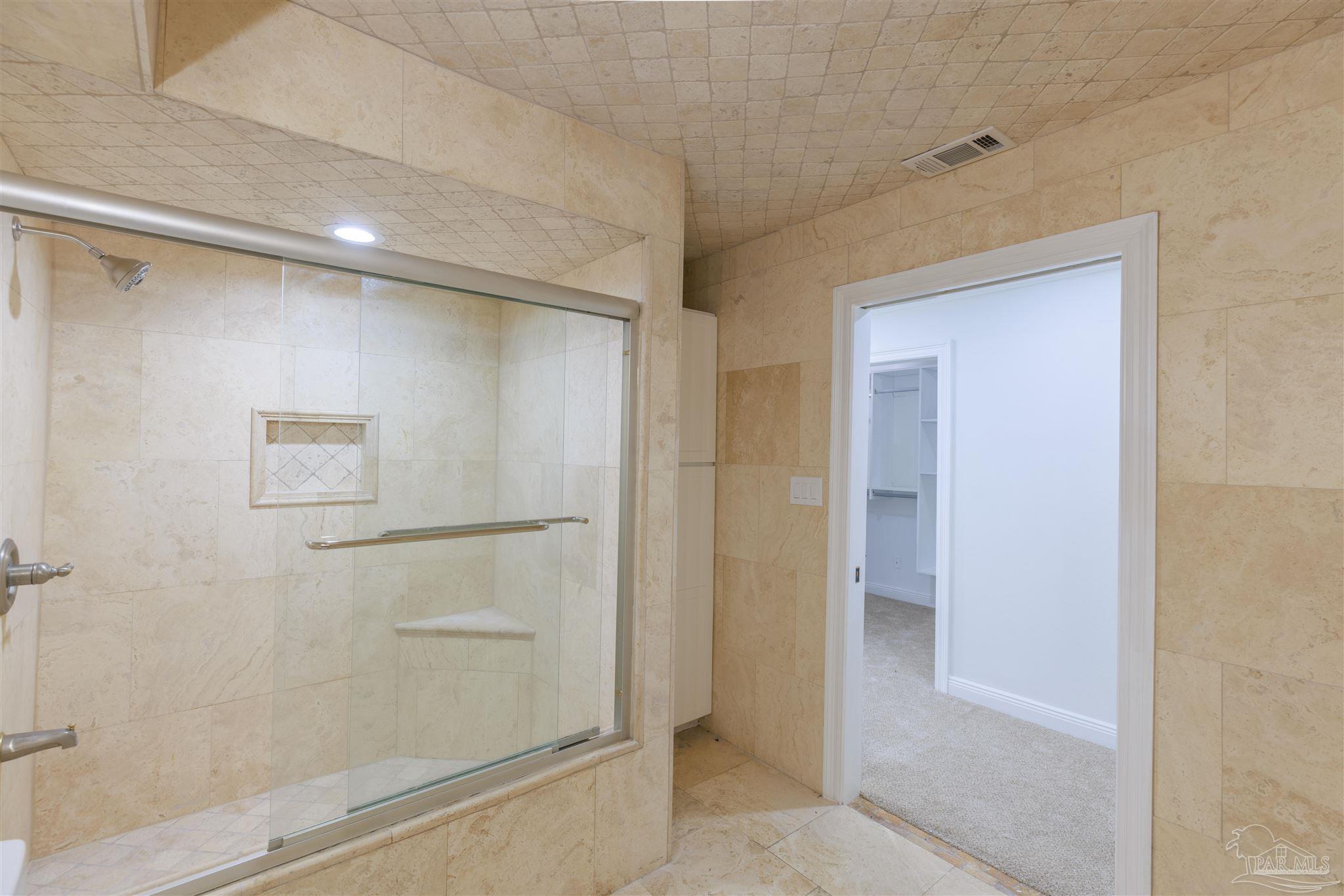 2115 Stallion Road Cantonment, FL 32533 - Photo 39 of 70 a bathroom with a shower