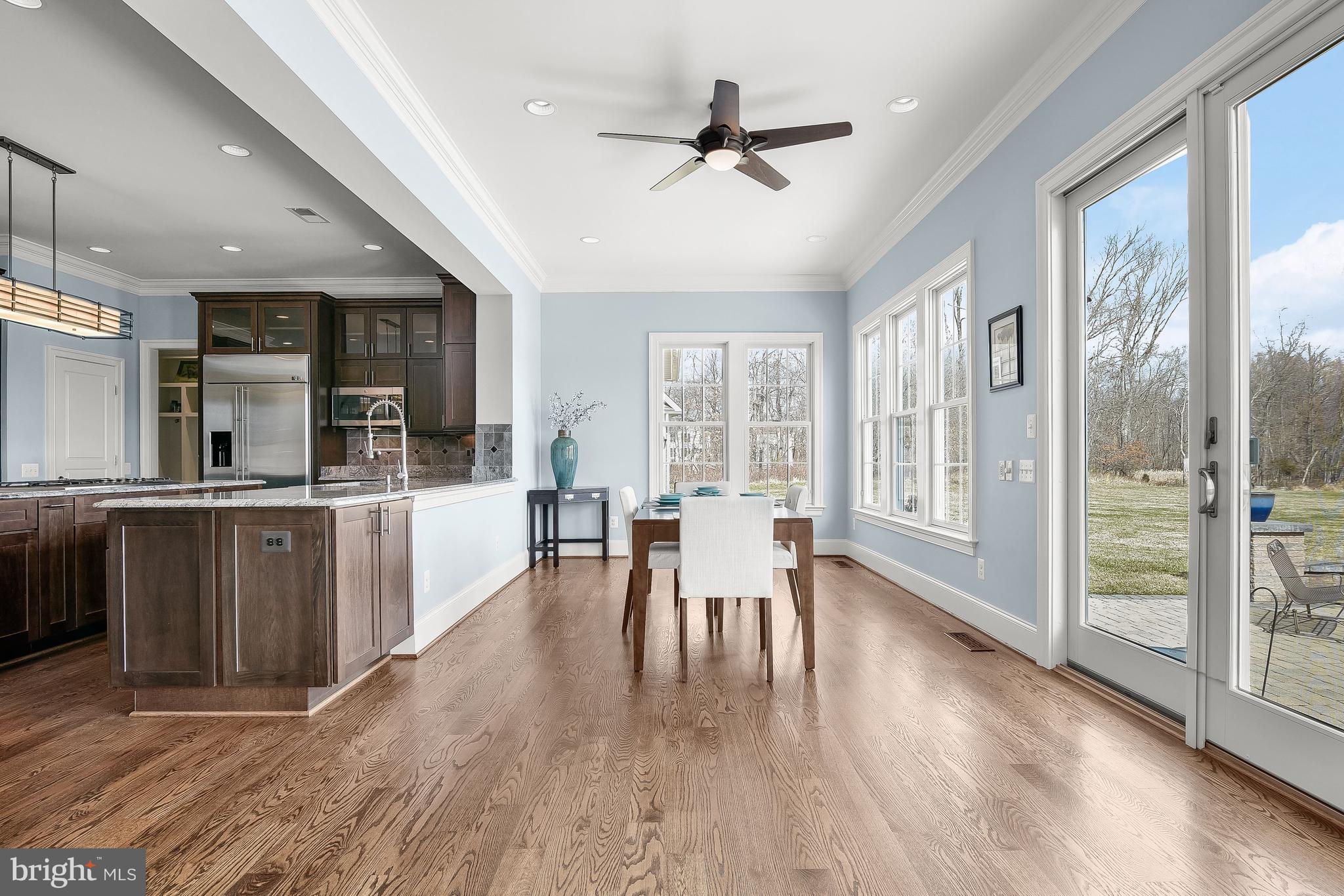 21151 Mill Branch Drive Leesburg, VA 20175 - Photo 30 of 132 Breakfast Room & Slider to Rear Dining Patio