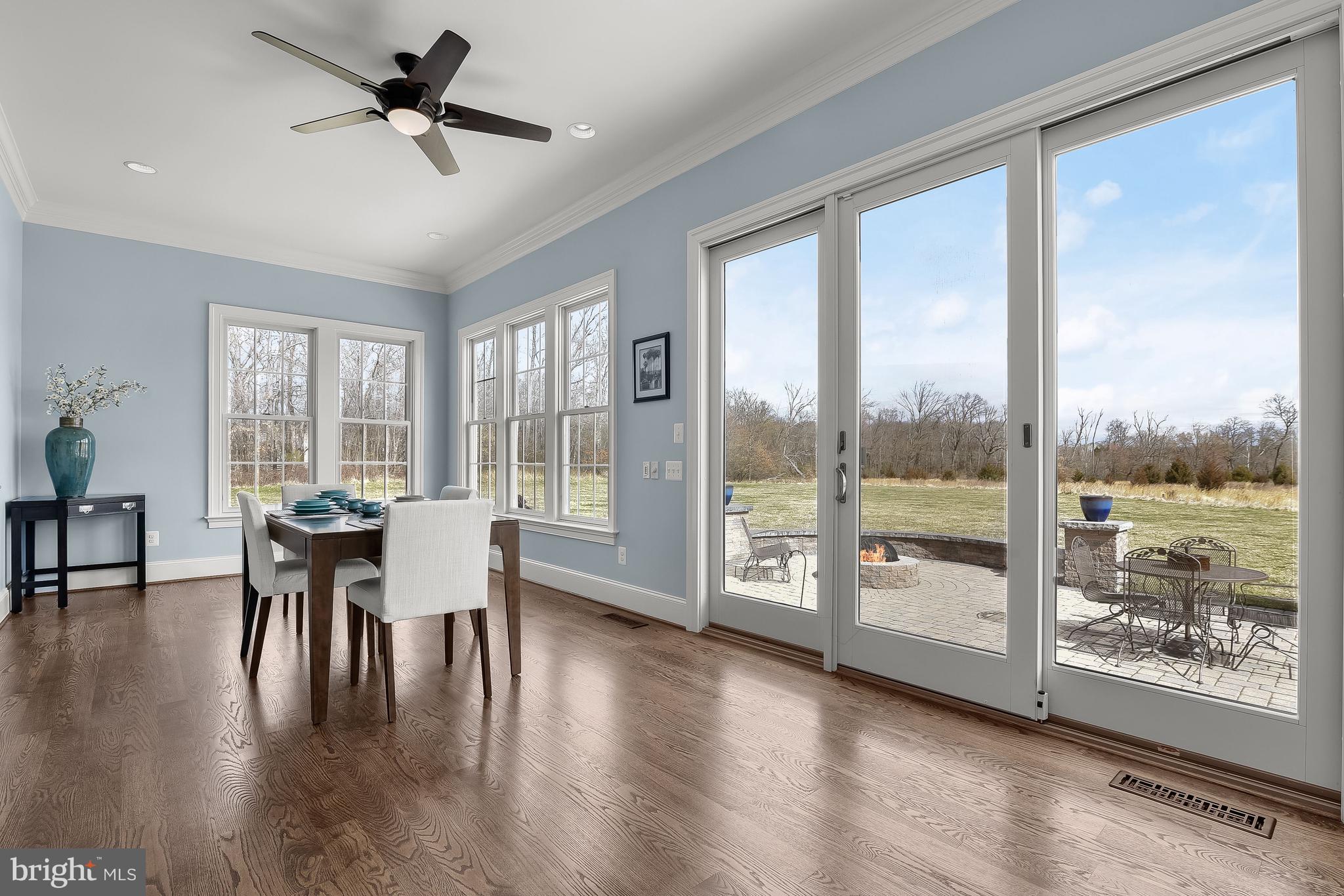 21151 Mill Branch Drive Leesburg, VA 20175 - Photo 31 of 132 Slider to Dining Patio & Outdoor Fireplace