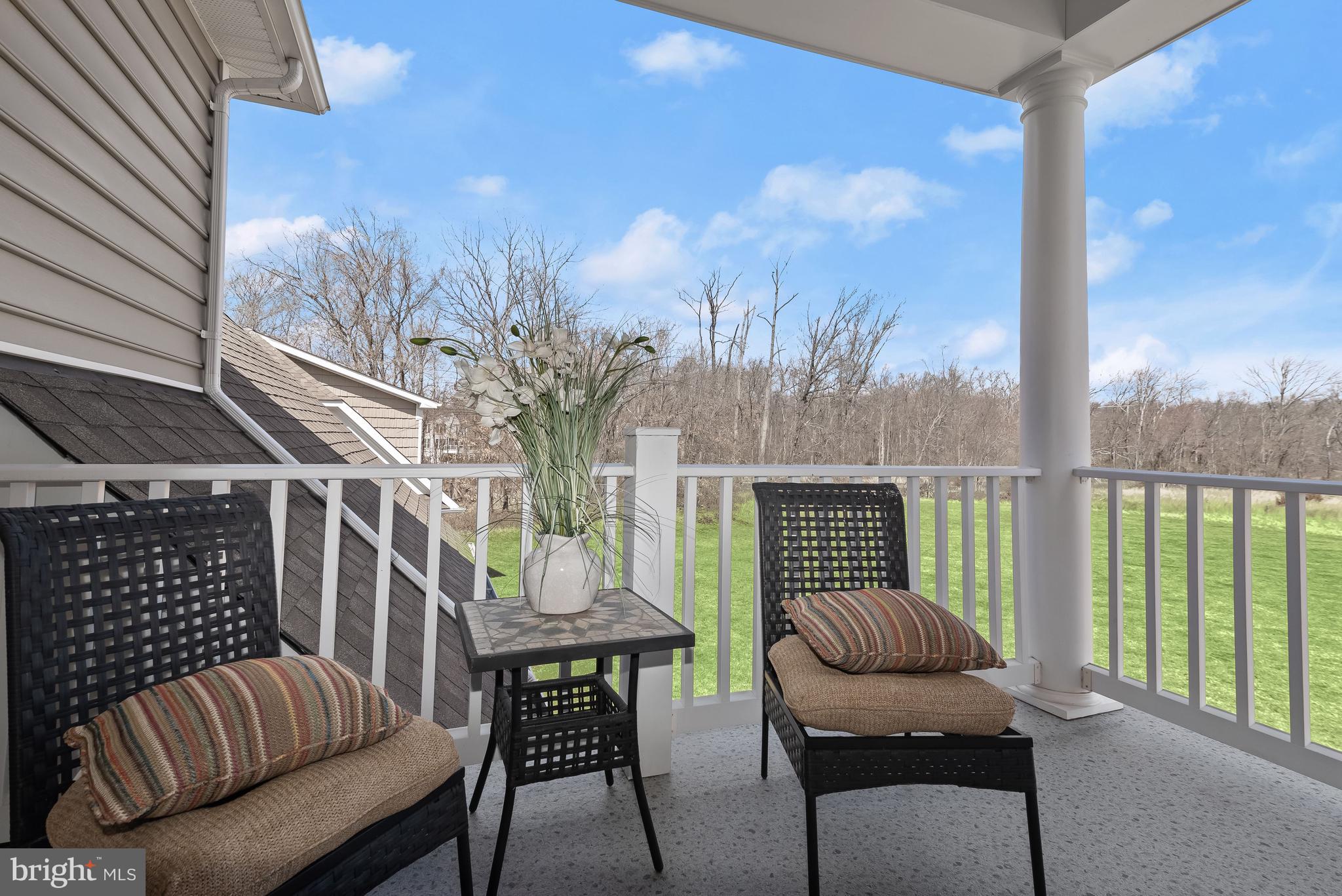 21151 Mill Branch Drive Leesburg, VA 20175 - Photo 51 of 132 Private Balcony off of Primary Sitting Room