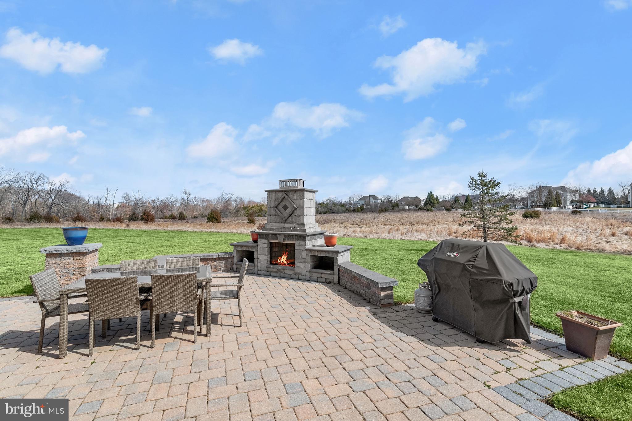21151 Mill Branch Drive Leesburg, VA 20175 - Photo 91 of 132 Dining Patio & Fireplace