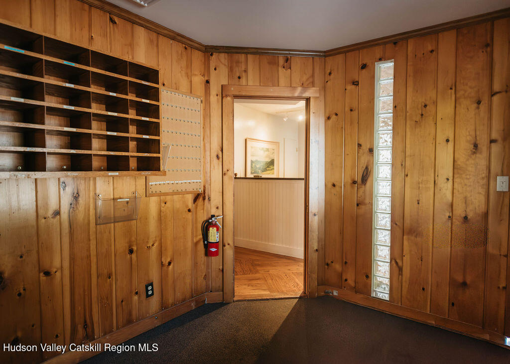 3927 Main Street Stone Ridge, NY 12484 - Photo 25 of 32 a view of a bathroom with wooden door