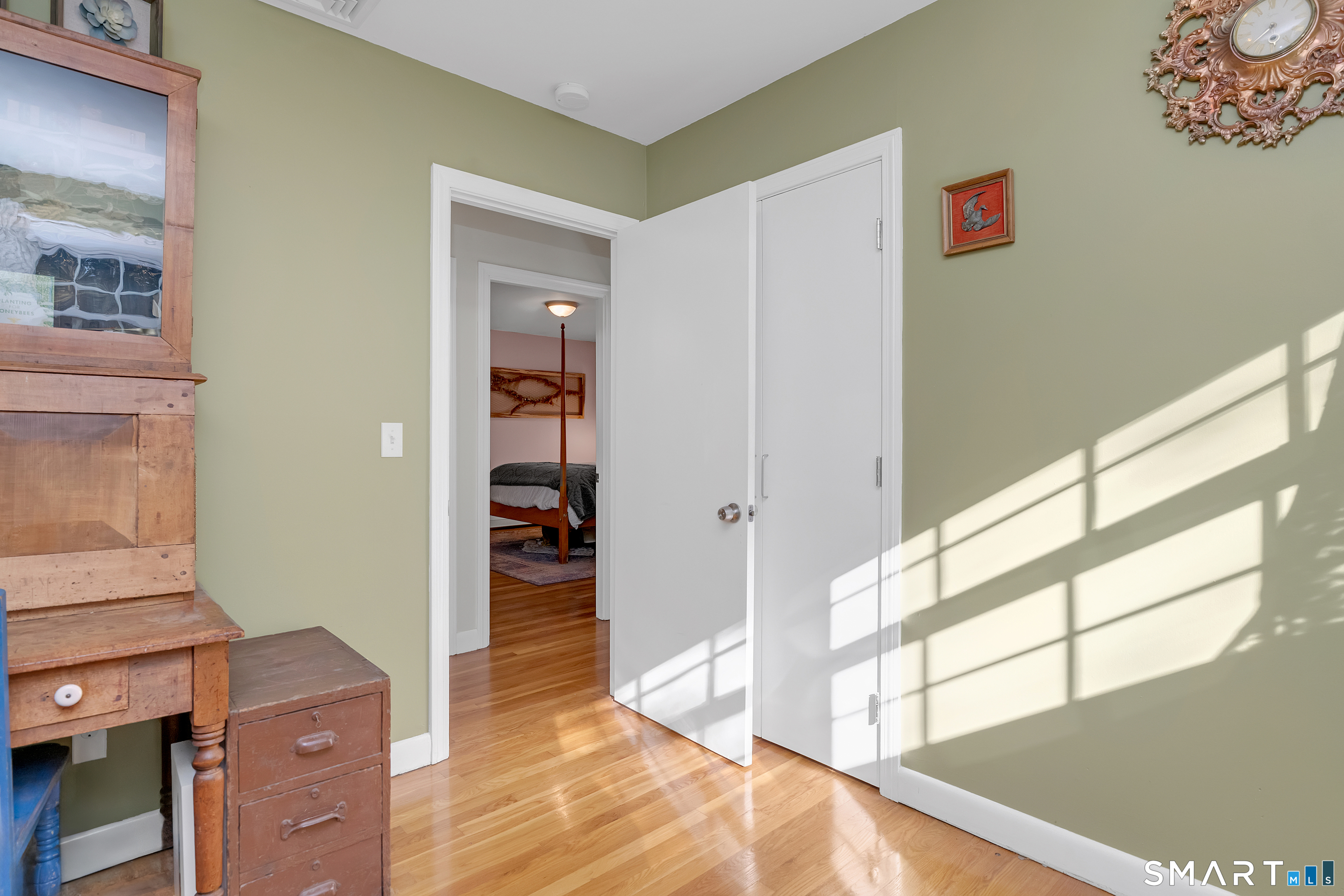 16 Marion Road Bethany, CT 06524 - Photo 25 of 40 a view of an entryway with wooden floor