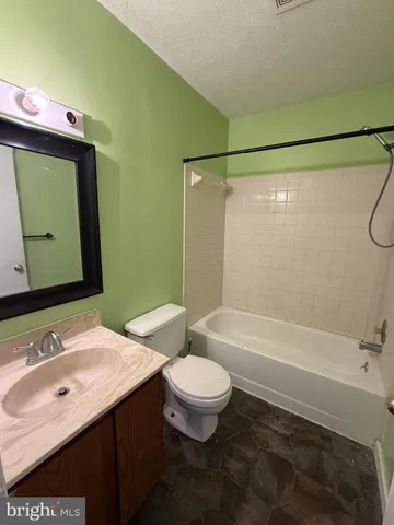 a bathroom with a sink a toilet and a bathtub