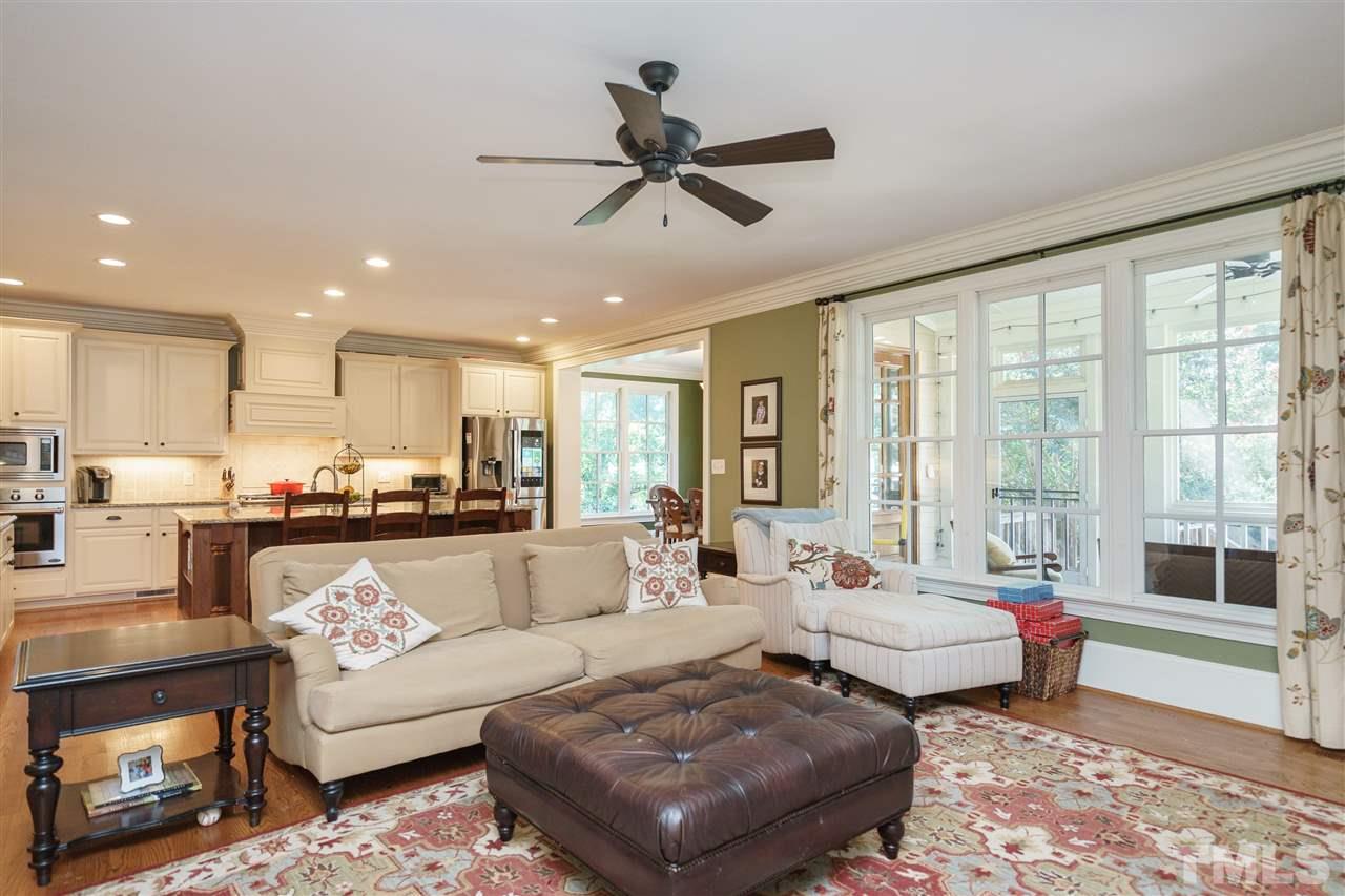 3029 Farrior Road Raleigh, NC 27607 - Photo 11 of 25 ...looking to the kitchen and breakfast room---wide open!