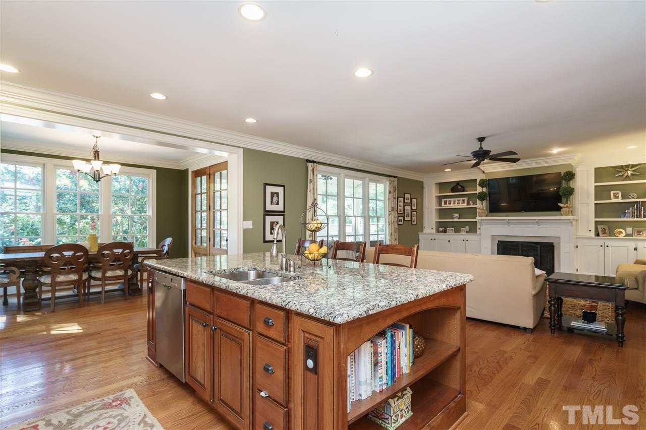 3029 Farrior Road Raleigh, NC 27607 - Photo 14 of 25 ...from the Kitchen into the Family Room