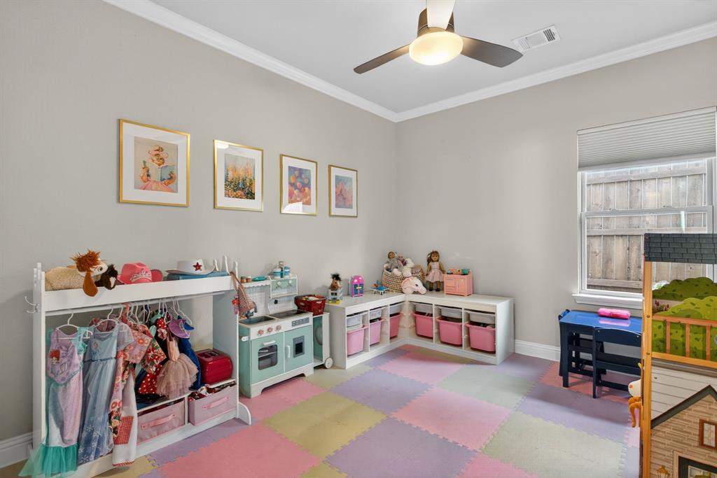 5213 Scott Road Fort Worth, TX 76114 - Photo 22 of 35 a bedroom with furniture and a window