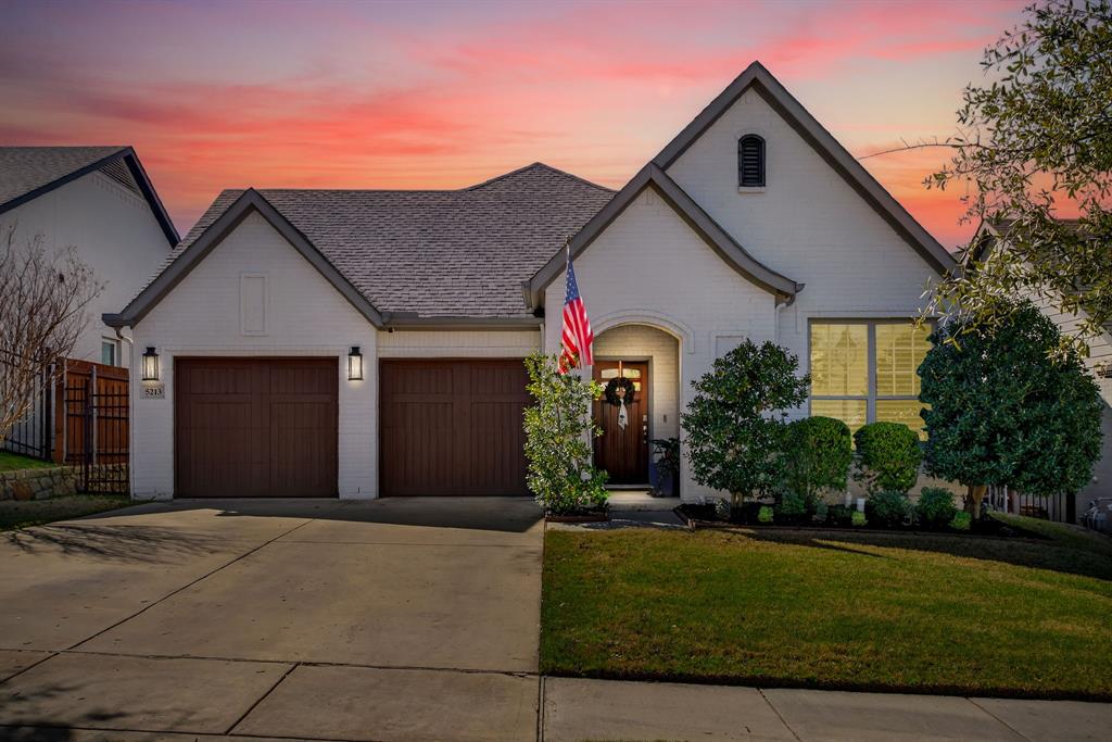 5213 Scott Road Fort Worth, TX 76114 - Photo 34 of 35 a front view of a house with garden