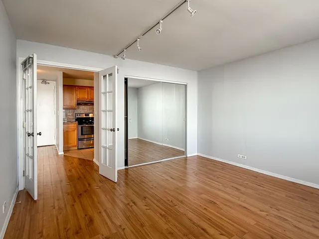 wooden floor in an empty room