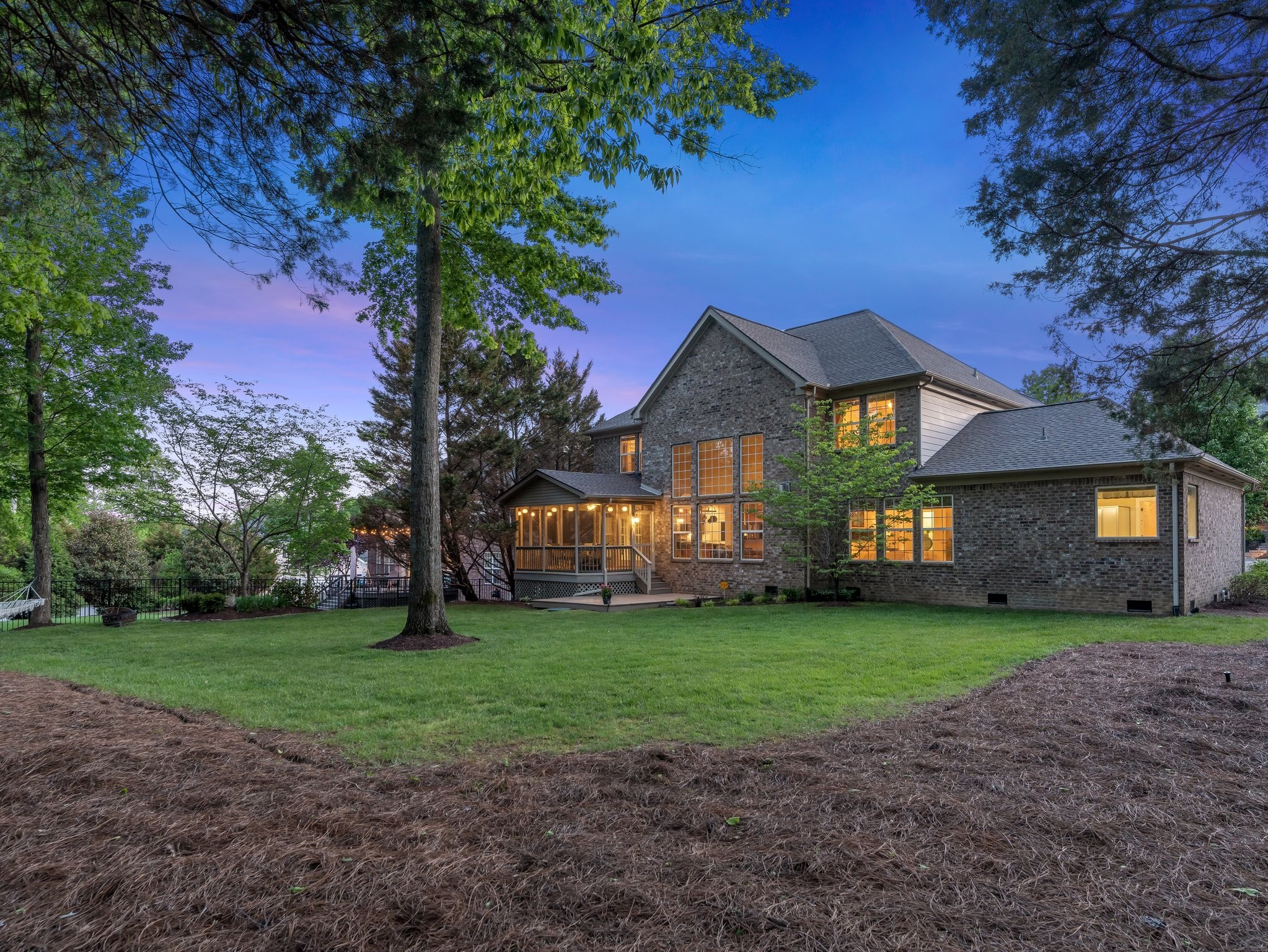 5028 Abington Ridge Lane Franklin, TN 37067 - Photo 3 of 68 a front view of a house with garden