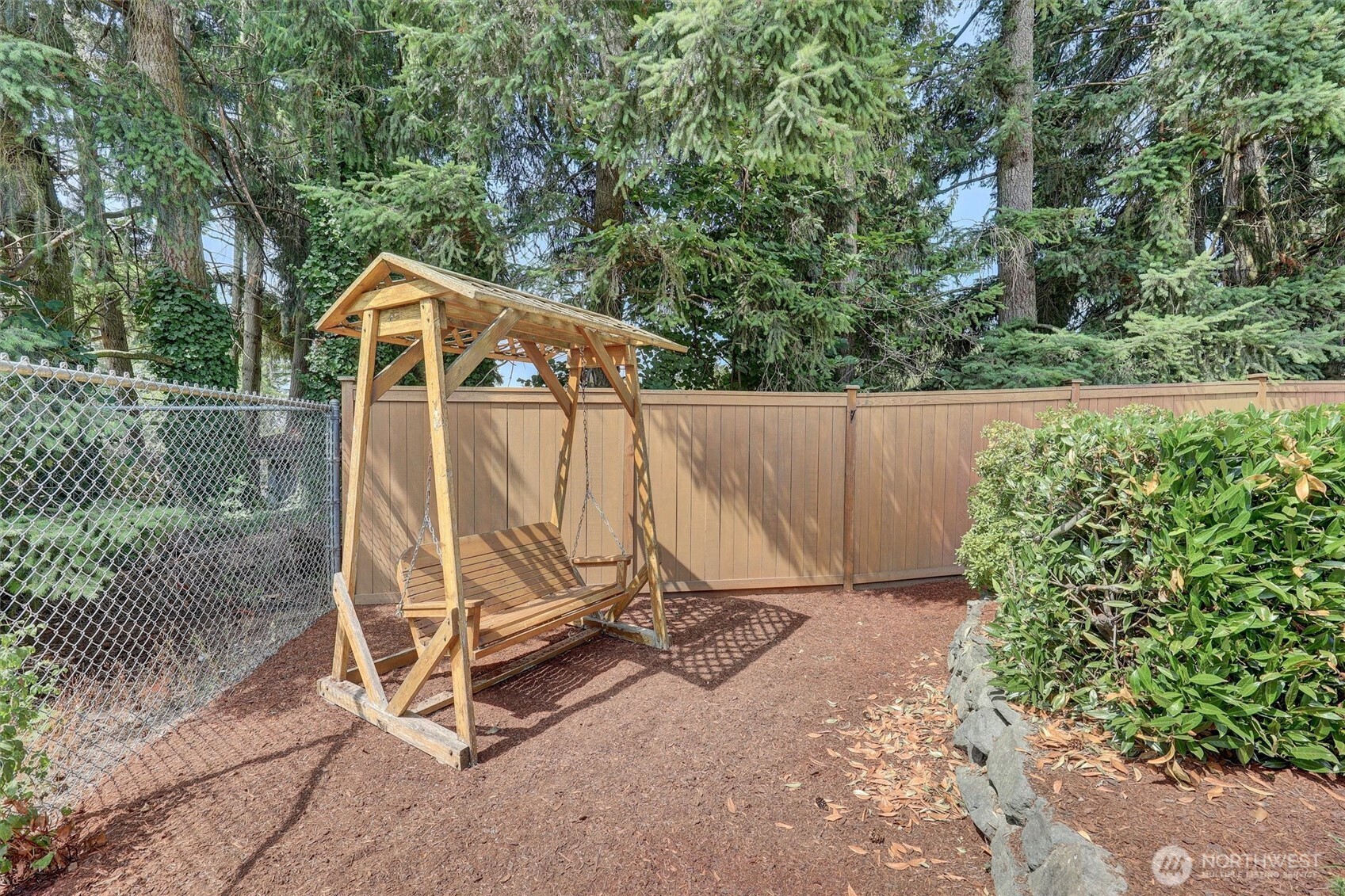 15403 Southeast 254th Street Covington, WA 98042 - Photo 21 of 22 a view of a small deck with a backyard