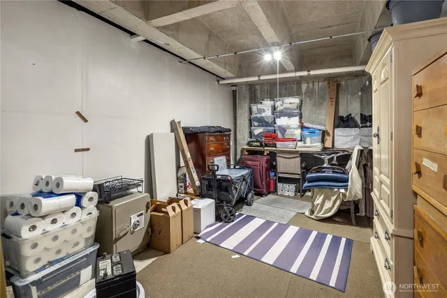 a view of car garage