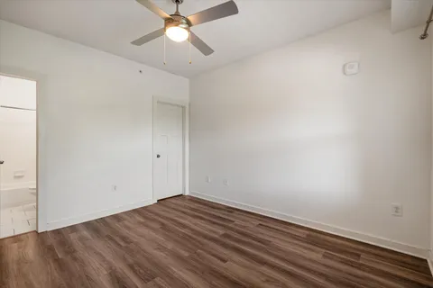 wooden floor in an empty room
