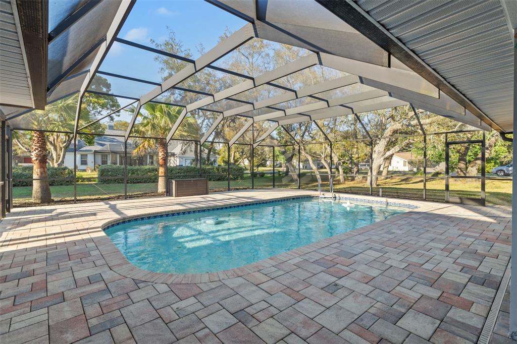 7180 Royal Oak Drive Spring Hill, FL 34607 - Photo 37 of 42 a view of outdoor space with swimming pool and patio