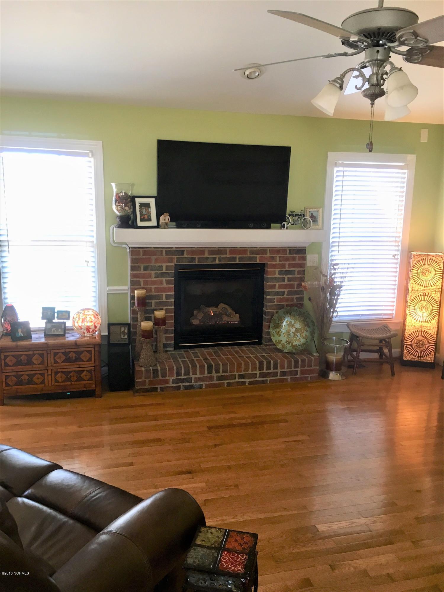 2912 Lancaster Road Northwest Wilson, NC 27896 - Photo 4 of 21 Great Room Fireplace