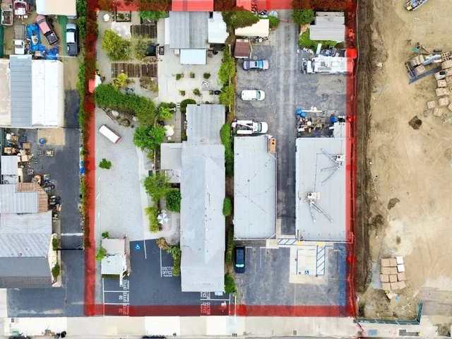 view of a house with a potted plant