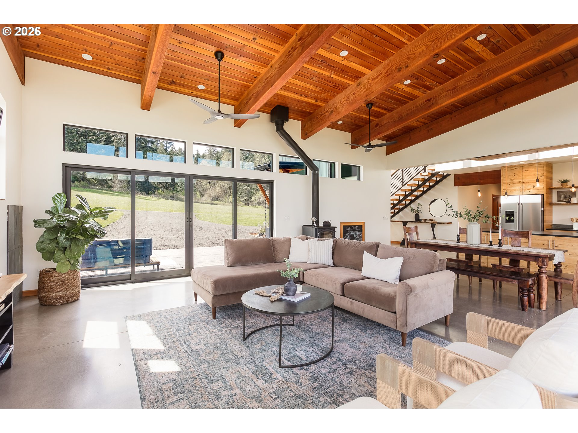 85535 Lancer Lane Eugene, OR 97405 - Photo 15 of 45 a living room with furniture and wooden floor