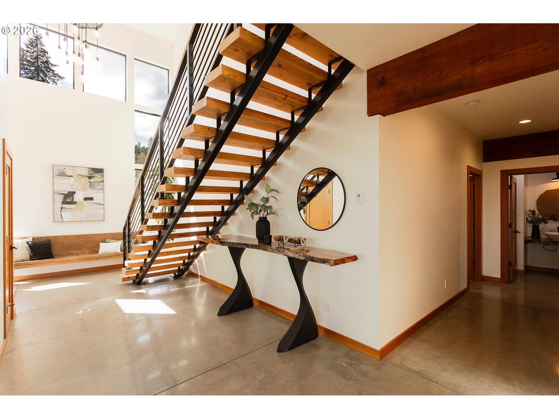 85535 Lancer Lane Eugene, OR 97405 - Photo 6 of 45 a view of entryway and hall