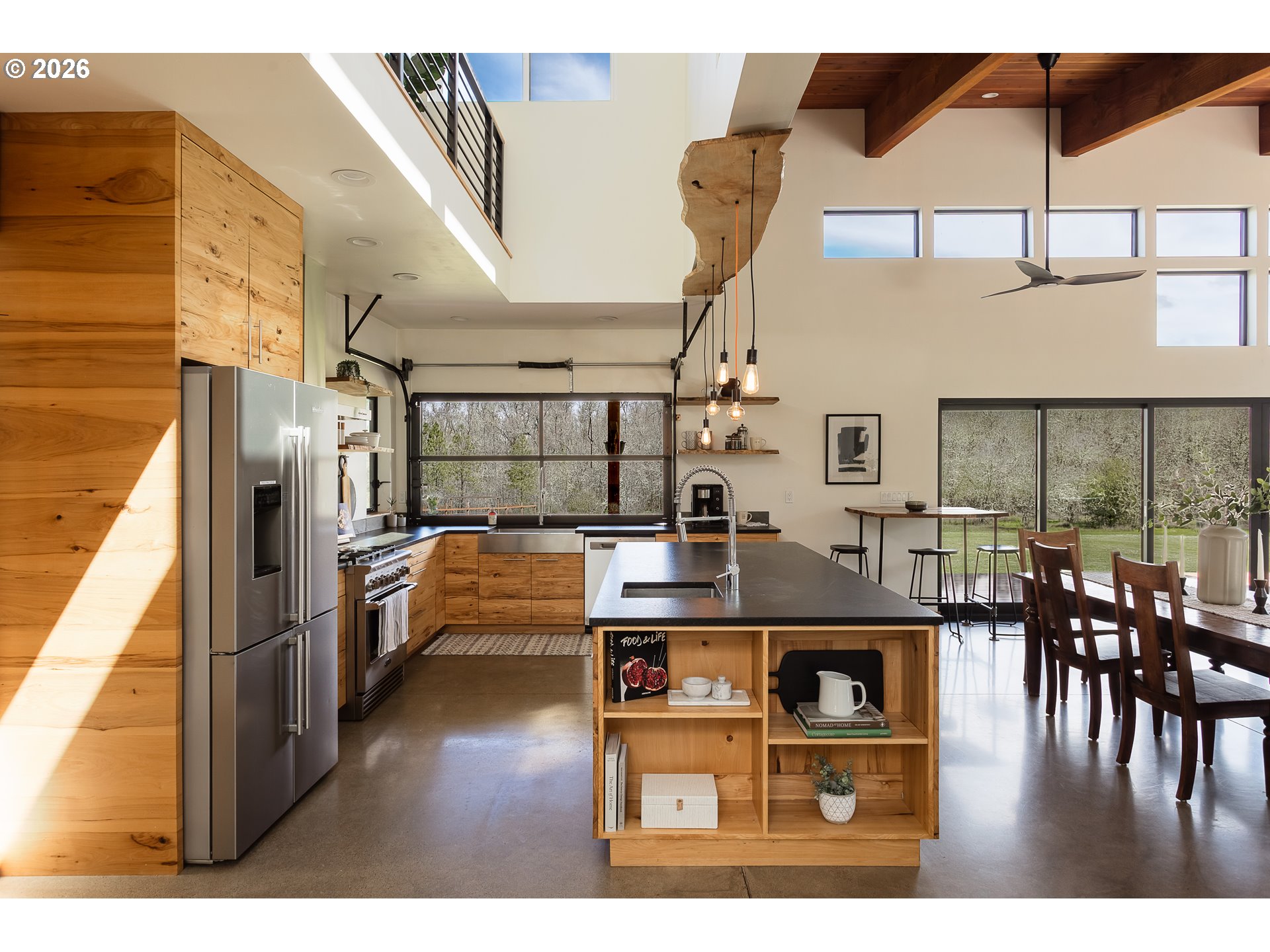 85535 Lancer Lane Eugene, OR 97405 - Photo 7 of 45 a view of kitchen with furniture and wooden floor