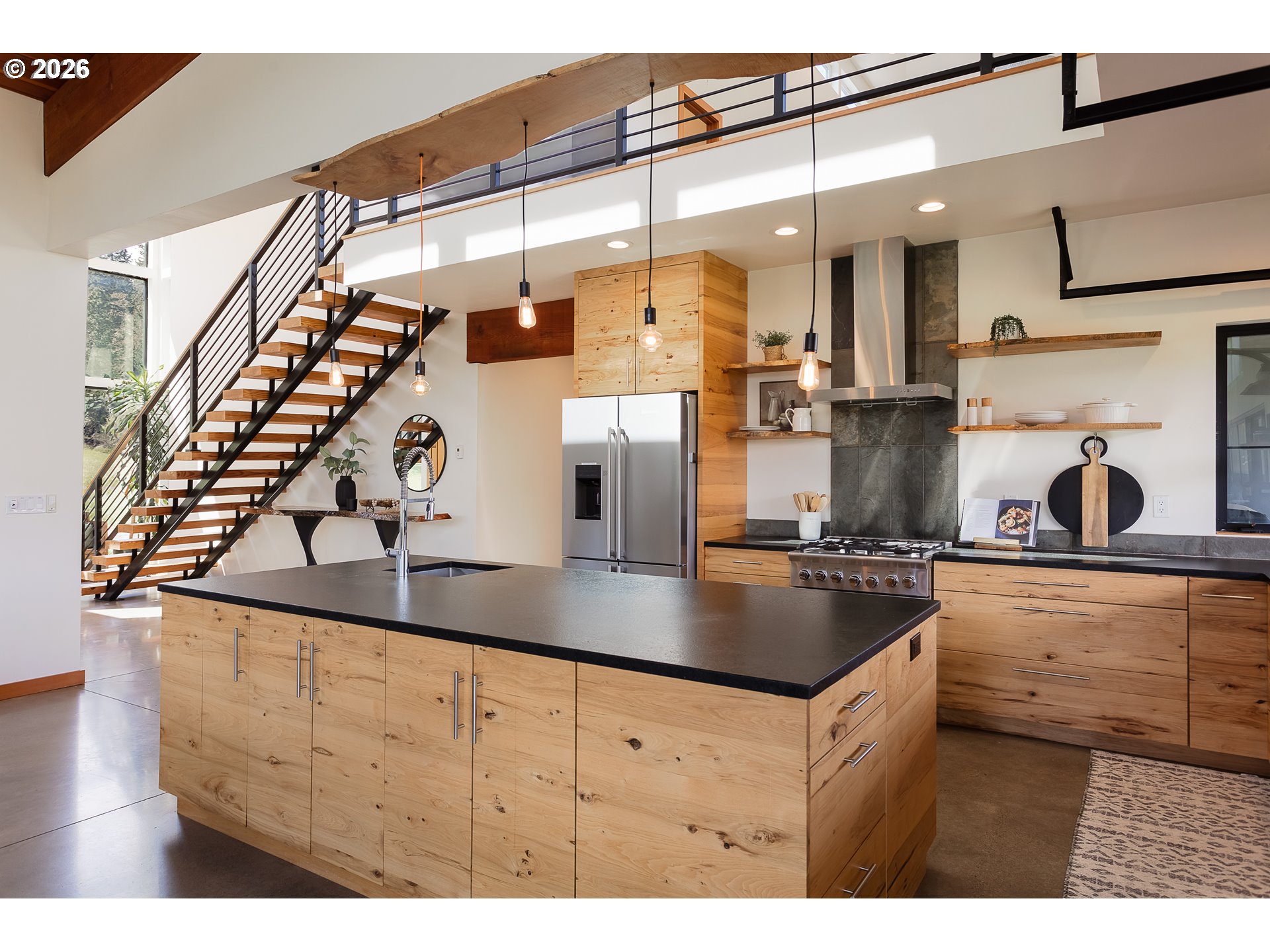 85535 Lancer Lane Eugene, OR 97405 - Photo 8 of 45 a kitchen with sink and cabinets