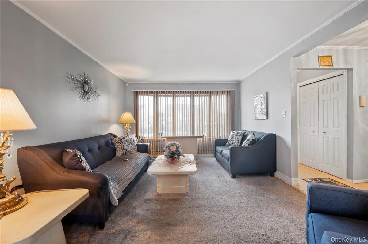 26 Bradford Lane Bethpage, NY 11714 - Photo 6 of 24 a living room with furniture and a window