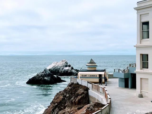 a view of ocean view with beach