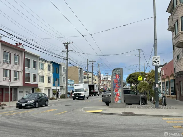 a store with outdoor seating area