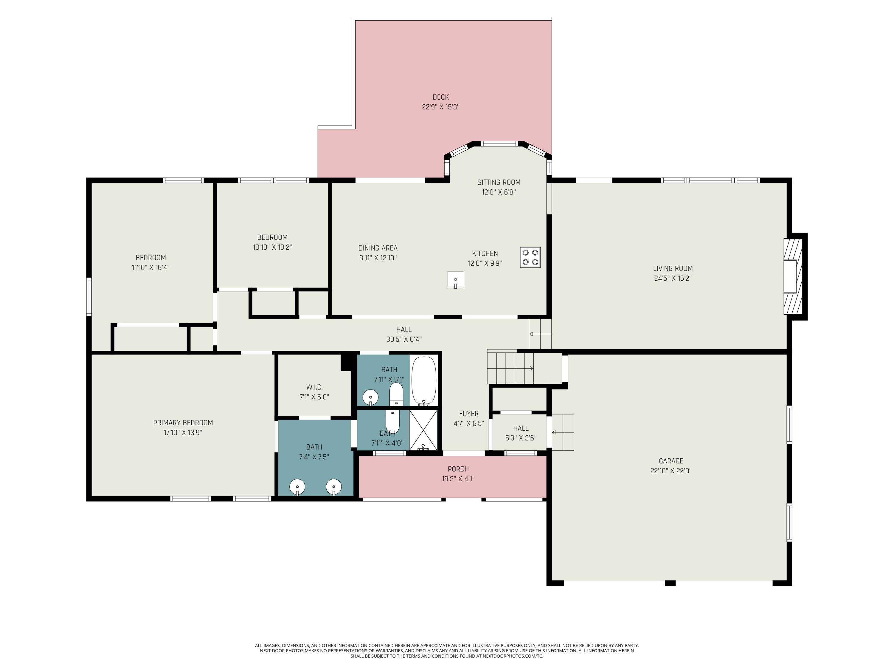 1092 Stonehenge Drive Hanahan, SC 29410 - Photo 33 of 34 Stonehenge Floor Plan 1st Floor