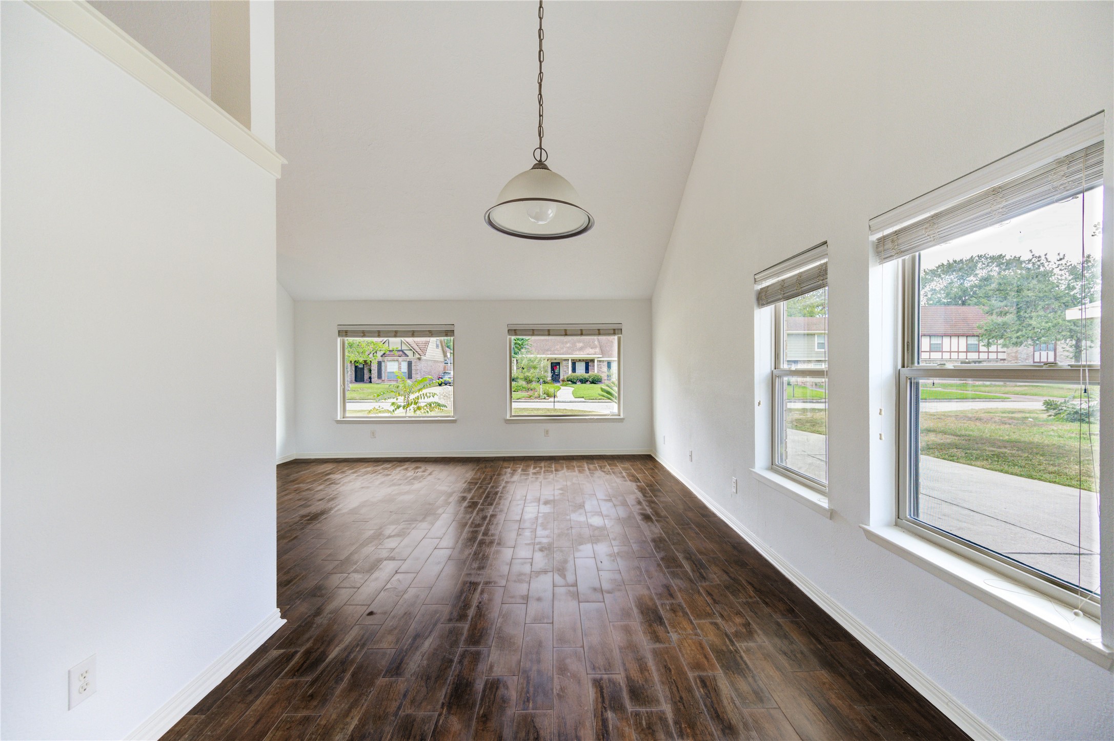 3639 Fir Forest Drive Spring, TX 77388 - Photo 10 of 44 a view of an entryway with wooden floor and windows