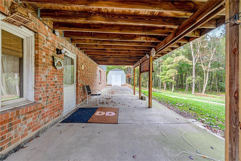 3794 Chestnut Ridge Road Blairsville, PA 15717 - Photo 8 of 26 a view of porch with seating space