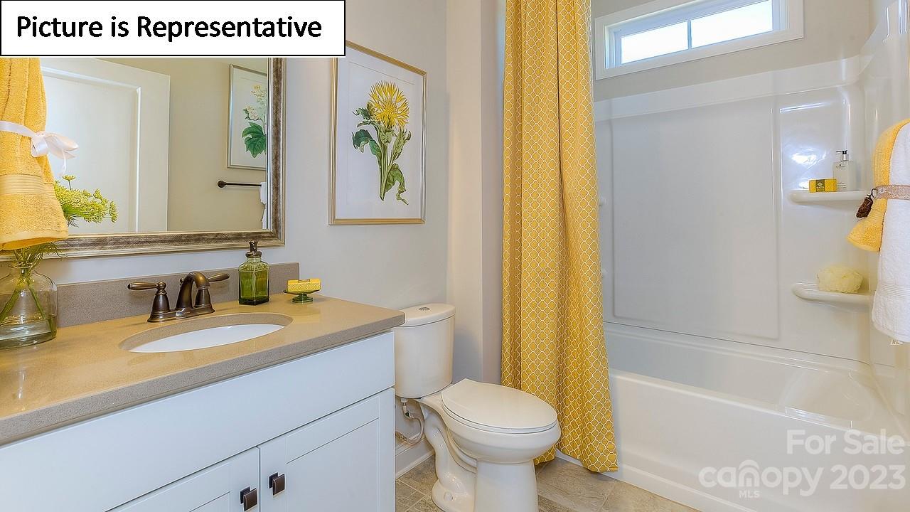 4249 Millstream Road Denver, NC 28037 - Photo 8 of 34 a bathroom with a sink a toilet and a bathtub