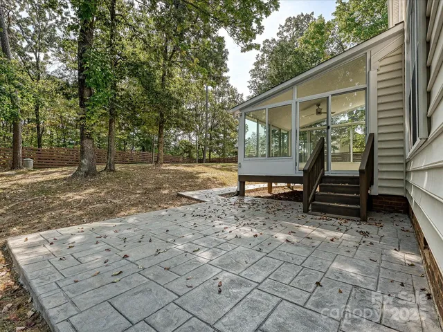 a view of outdoor space with trees