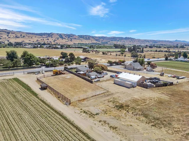a view of a city with an ocean view