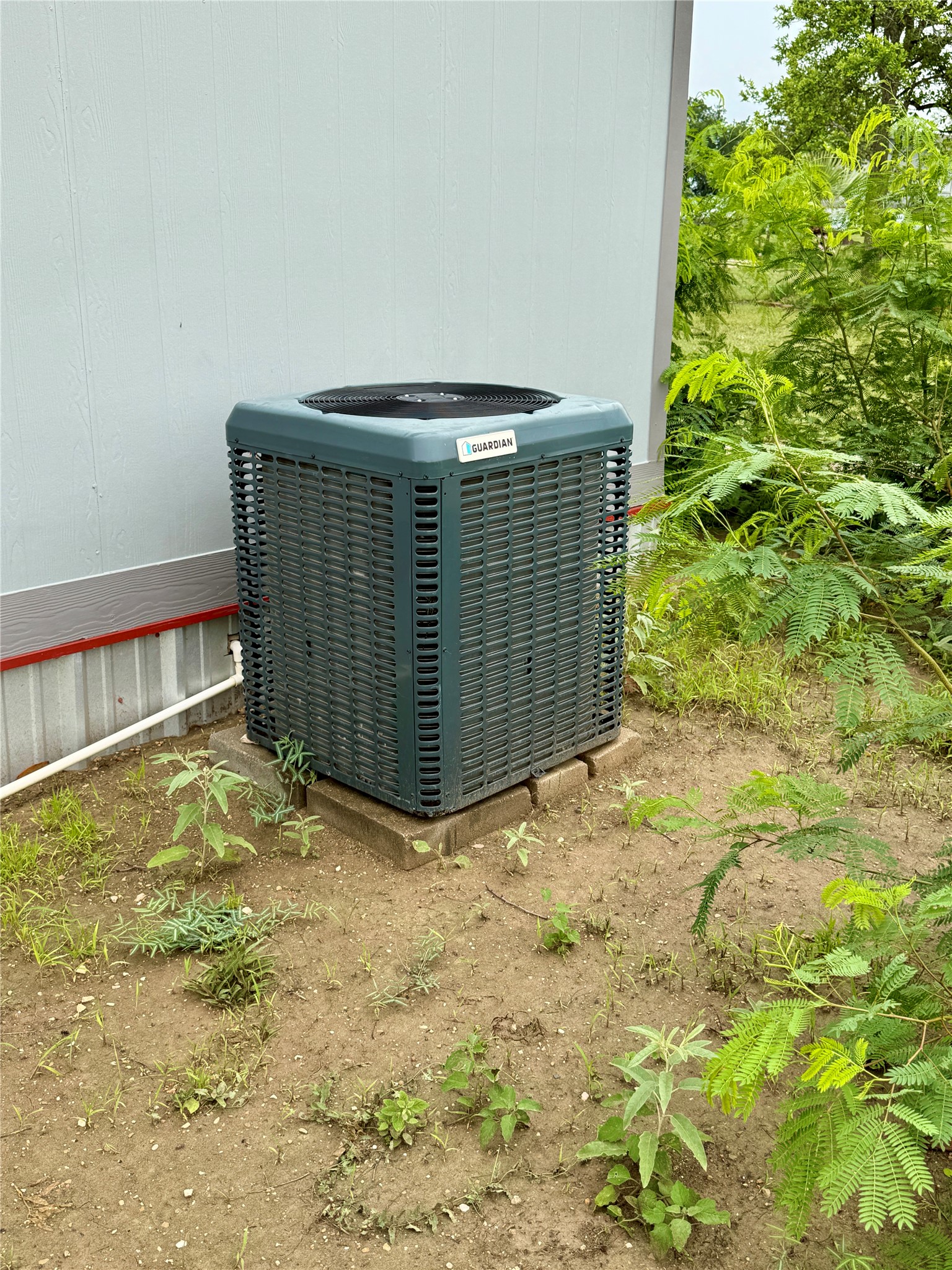 3075 FM 2001 Buda, TX 78610 - Photo 21 of 26 Brand new HVAC unit was installed. Ready for the Texas heat.