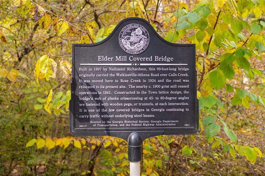 1990 Elder Mill Road Watkinsville, GA 30677 - Photo 57 of 60 a sign on a wall next to a blue wall