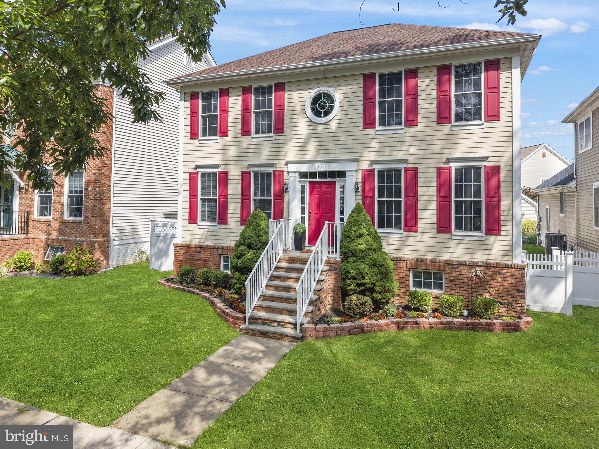 117 George Street Robbinsville, NJ 08691 - Photo 1 of 55 a front view of house with yard