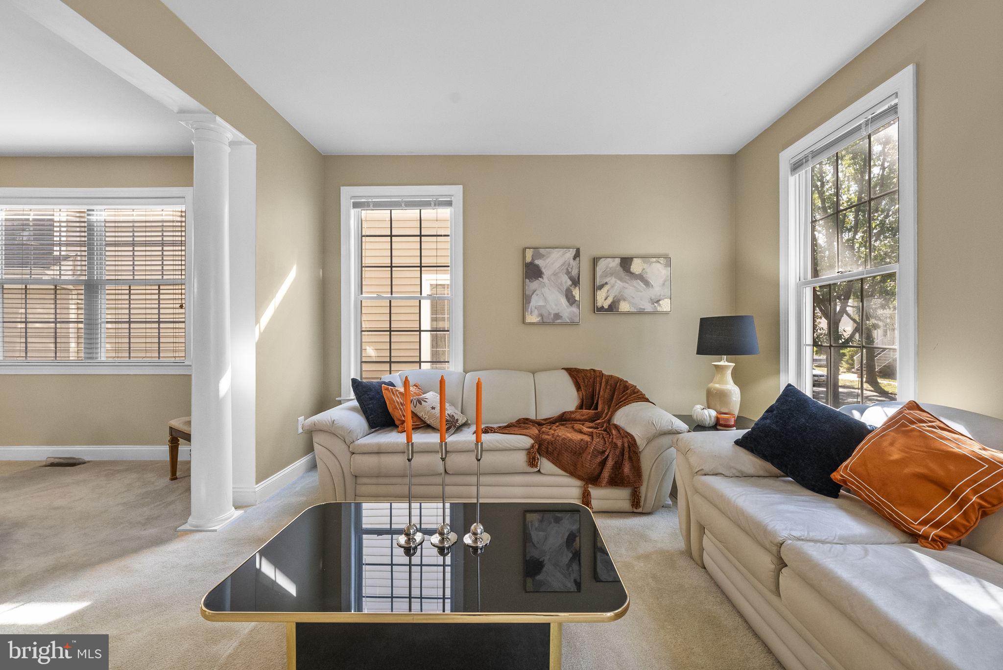 117 George Street Robbinsville, NJ 08691 - Photo 8 of 55 a living room with furniture and a large window
